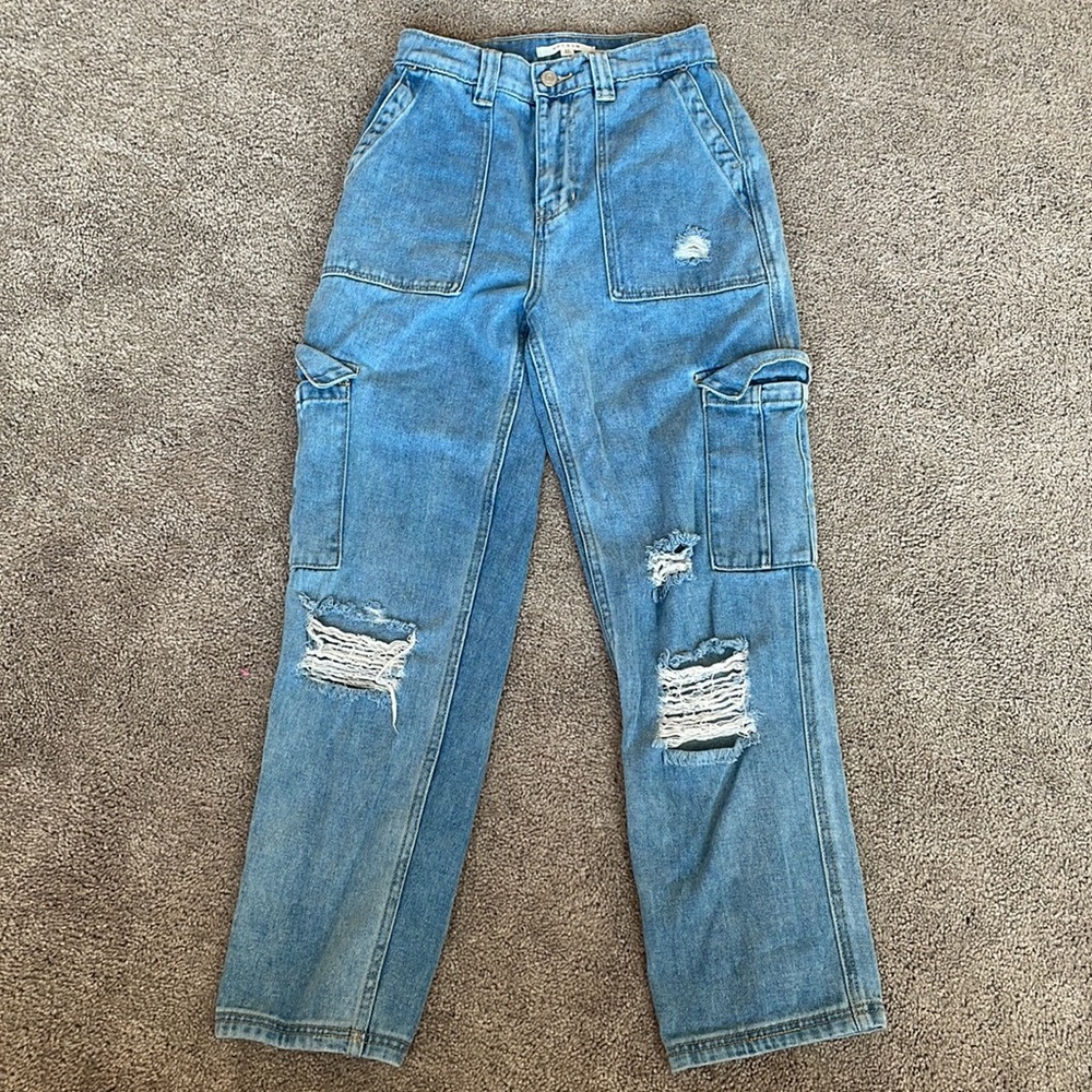 Pacsun baggy cargo jeans